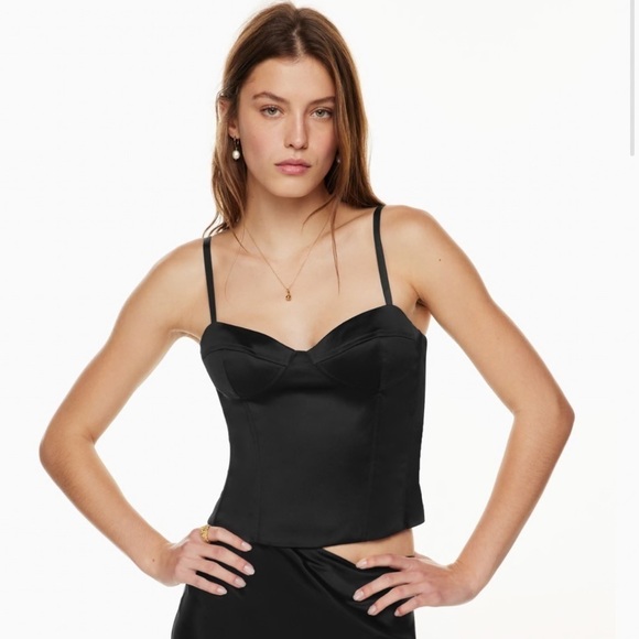 Wilfred Other - Wilfred Oklahoma Bustier Black Corset Size Large